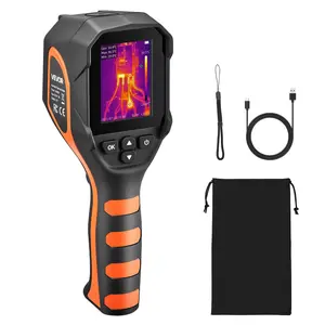 VEVOR Thermal Camera, 320x 240 TISR Super Resolution, Thermal Imaging Camera with 2MP Visual Camera, 160x 120 IR Resolution, 25 HZ Refresh Rate, -4F to 1022F, 4 Image Modes 6 Color Palettes