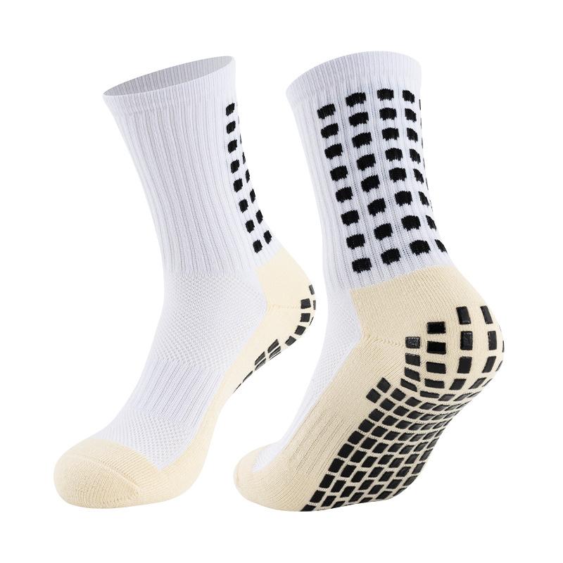Teenager professional non-slip football socks silicone breathable sweat-absorbent adult sports mid-tube socks towel socks men's competition training socks Tubesocks Teenager professional non-slip football socks silicone breathable sweat-absorbent adult sports mid-tube socks towel socks men's competition training socks Tubesocks