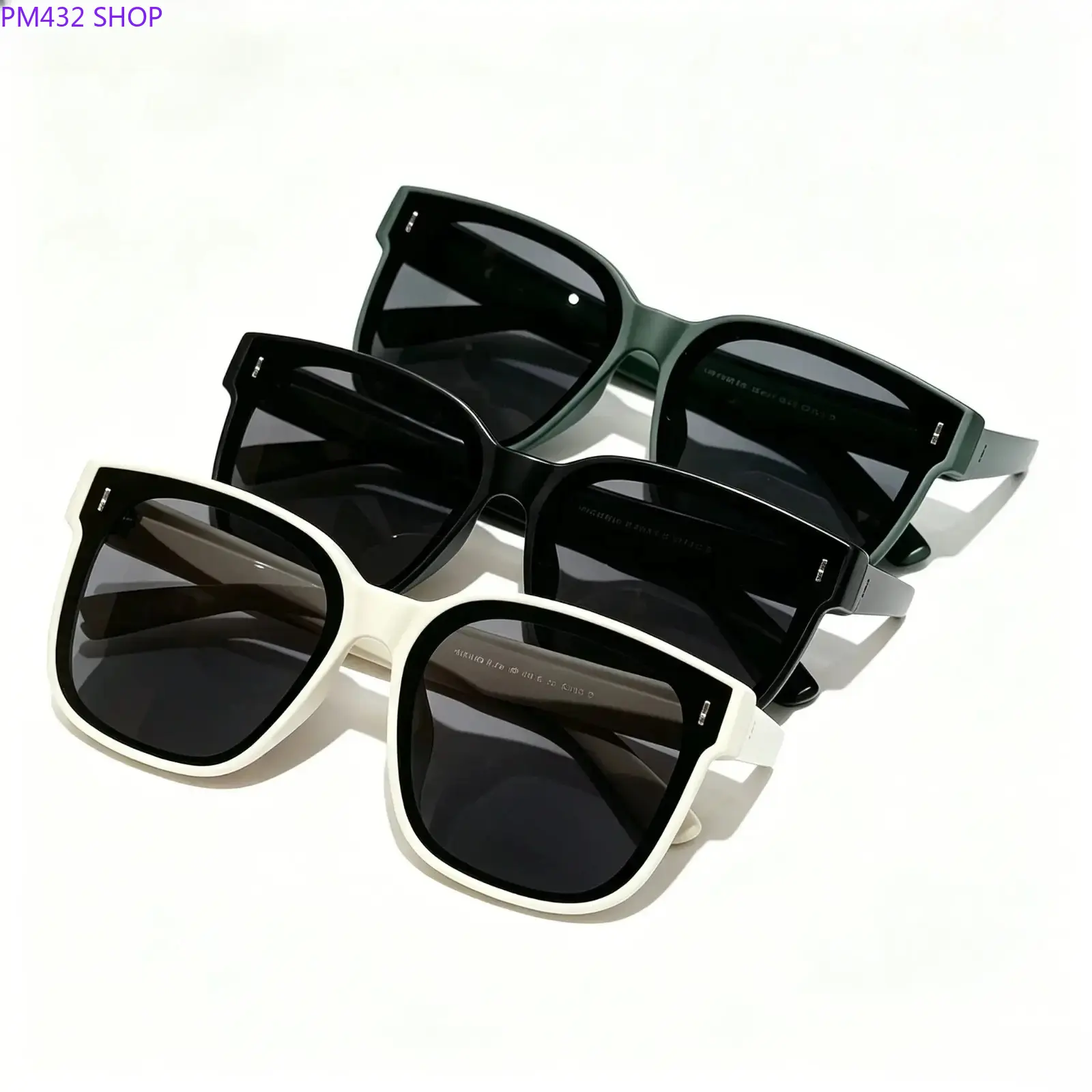 3-Pack Polarized Fit Over Sunglasses, UV Protection Driving Shades for Men & Women, Oversized Eyewear Covers for Prescription Glasses, Outdoor Fashion Accessories