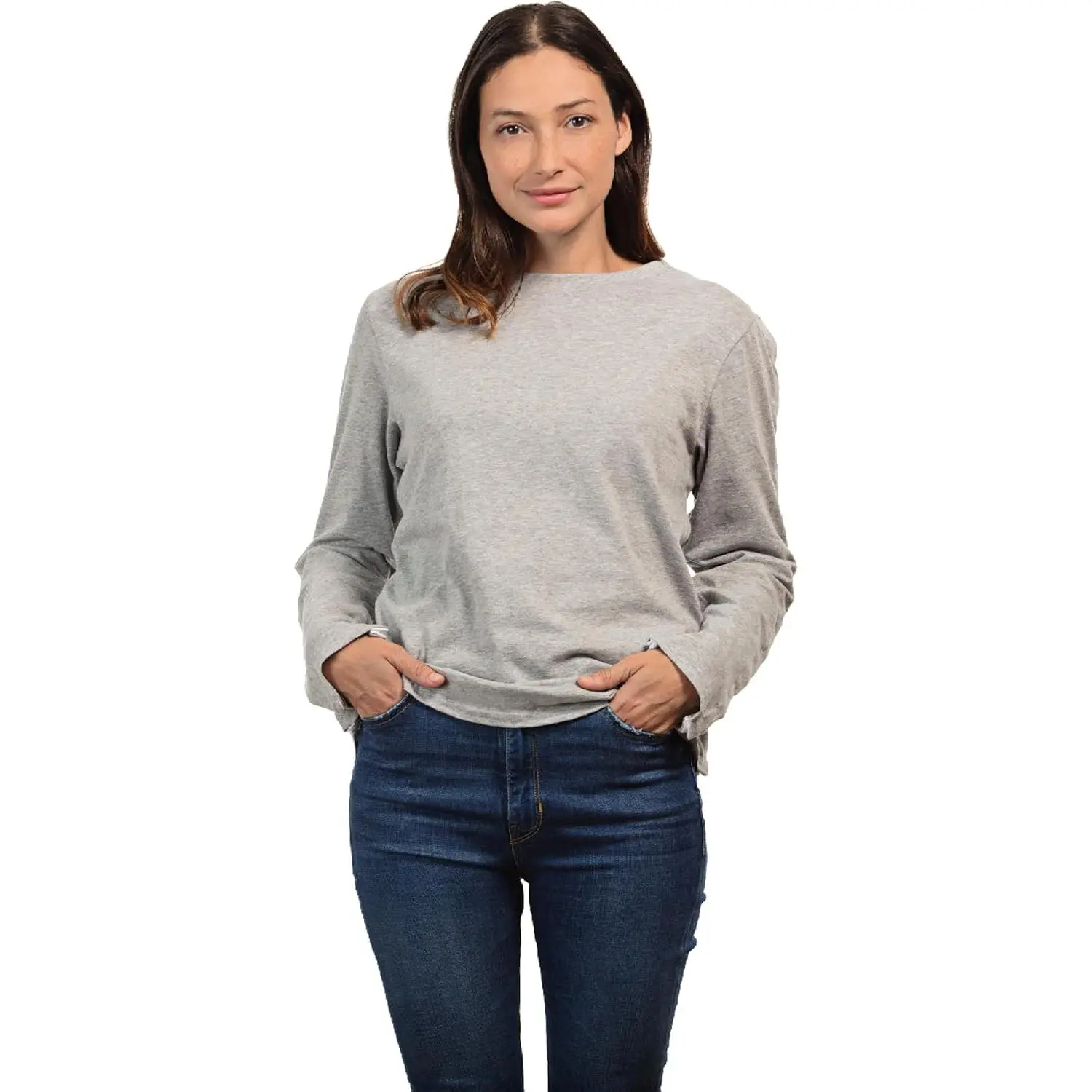Shoulder Surgery Shirts for Women - Soft Fabric Tear Away Shirt with Snap, Chemo Shirts for Port Access