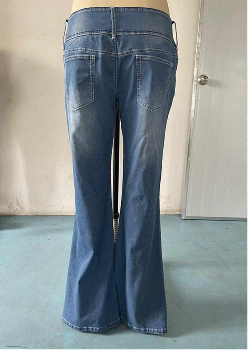 2025 Summer New Low Waist Vintage Ripped Button Jeans Purple Denim Tears Streetwear jean baggy jeans