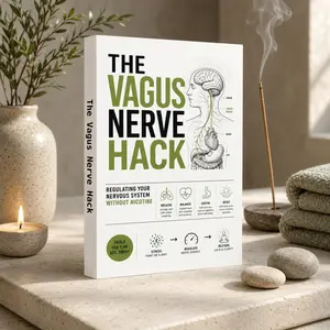 Self Help Book for Nervous System Regulation, Vagus Nerve Reset Guide for Stress Relief, Calm Anxiety Support & Nicotine-Free Healing