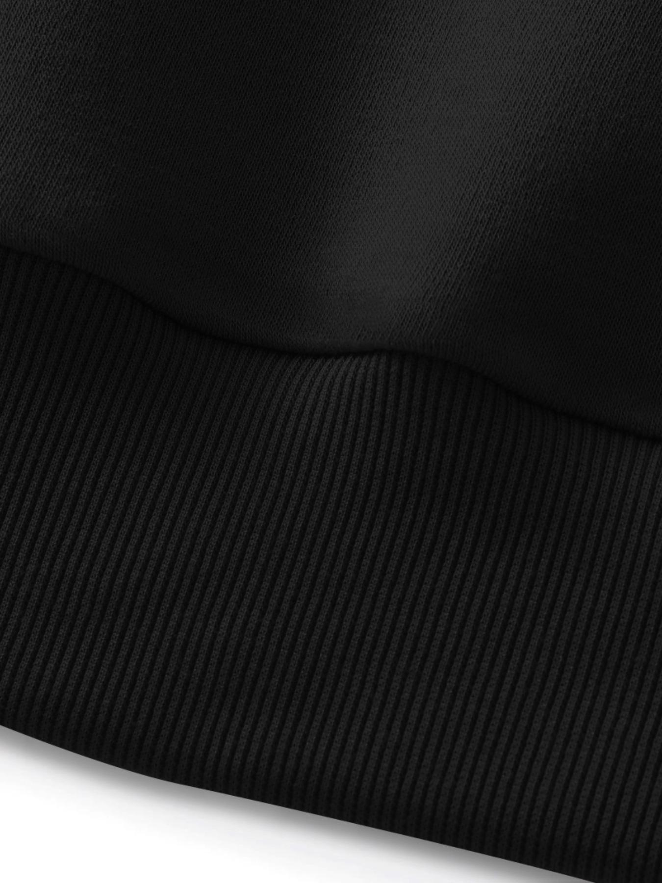 Women's Moon & Mushroom Print Drop Shoulder Hoodie, Casual Trendy Long Sleeve Hooded Sweatshirt for Daily Wear, Ladies Clothes for Fall & Winter