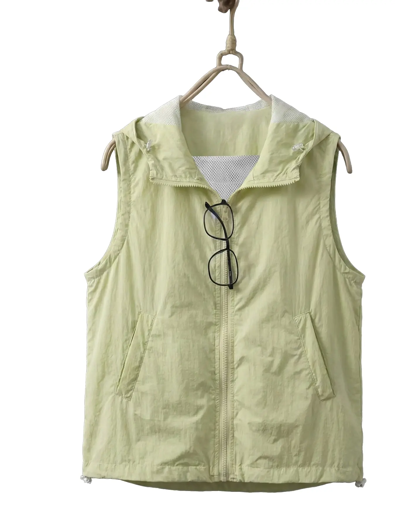 Women's Lightweight Loose Vest with Hat, Stylish and Comfortable Design, Perfect for Casual Wear, Ideal for Daily Use and Outdoor Activities