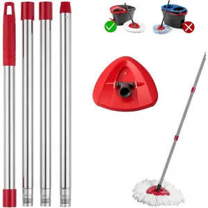 Spin Mop Base & Handle Compatible with O-Ceda Easy Wrin System, Mop Replace Head Base & Handle