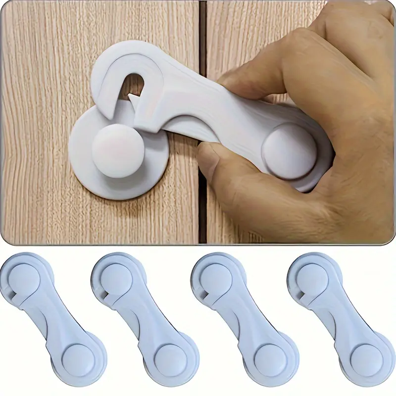 YITAPE Super Strong safety self-adhesive locking lock, suitable for cabinets, ovens, refrigerators, cupboards, drawers and doors, no need to drill holes, easy to install