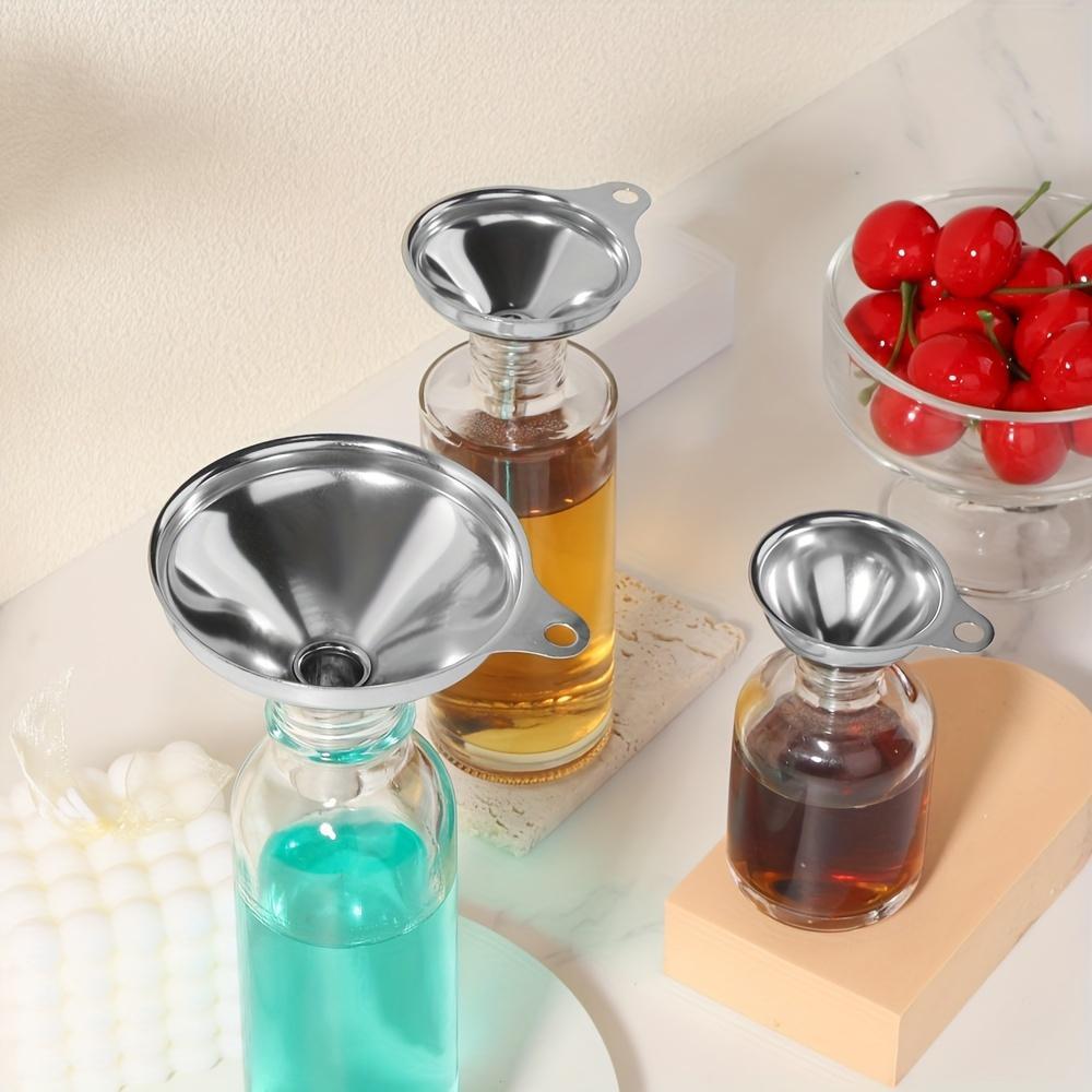 Three-Piece Stainless Steel Funnel Set