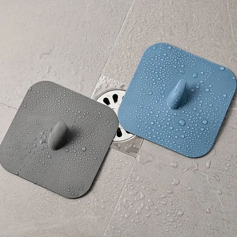 Silicone Drain Cover for Kitchen Bathroom, Odor-Proof Insect Barrier, Anti-Backflow Drain Plug, Durable Silicone Material, Easy Installation
