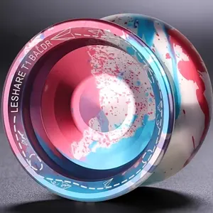Professional Yo-yo for Tricks and Competitions, High-Precision Multicolor Alloy Yo-yo with Dead Sleep Feature