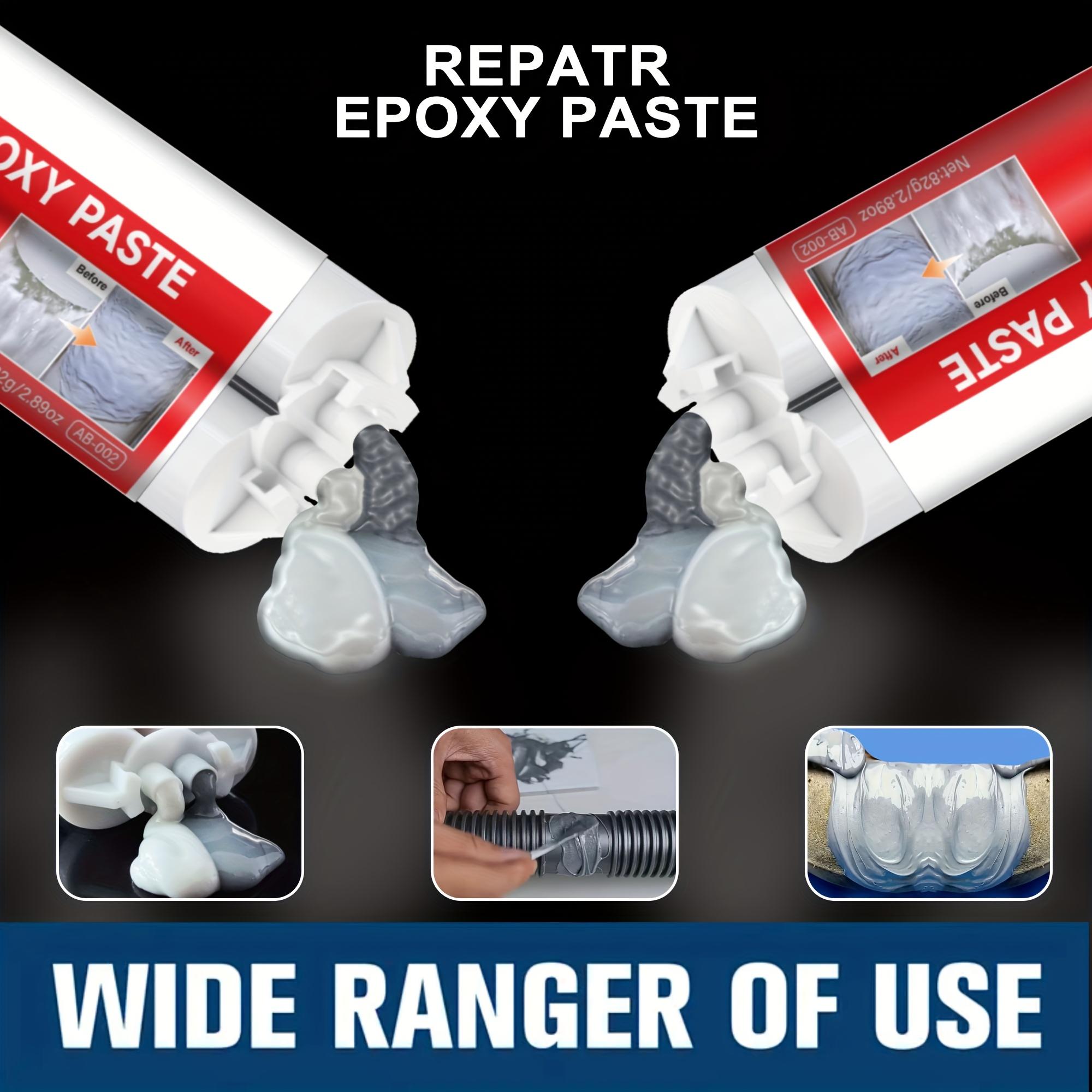 A+b Metal Repair Adhesive Waterproof Epoxy Resin Glue for Iron Steel DIY Metal Fixing Heat Resistant Sealing Agent