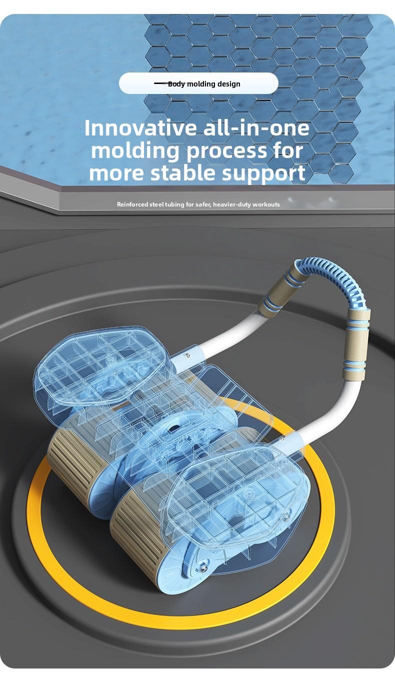 2026 four-wheel abdominal wheel automatic rebound abdominal device, thin belly curling device, abdominal muscle fitness equipment