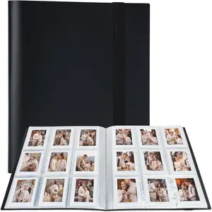 432 Photos Mini Polaroid Photo Album 2 x 3 Photo Book Fits for Fujifilm Instax Mini 11 12 9 Evo Liplay 90 40 Instant Camera, Black