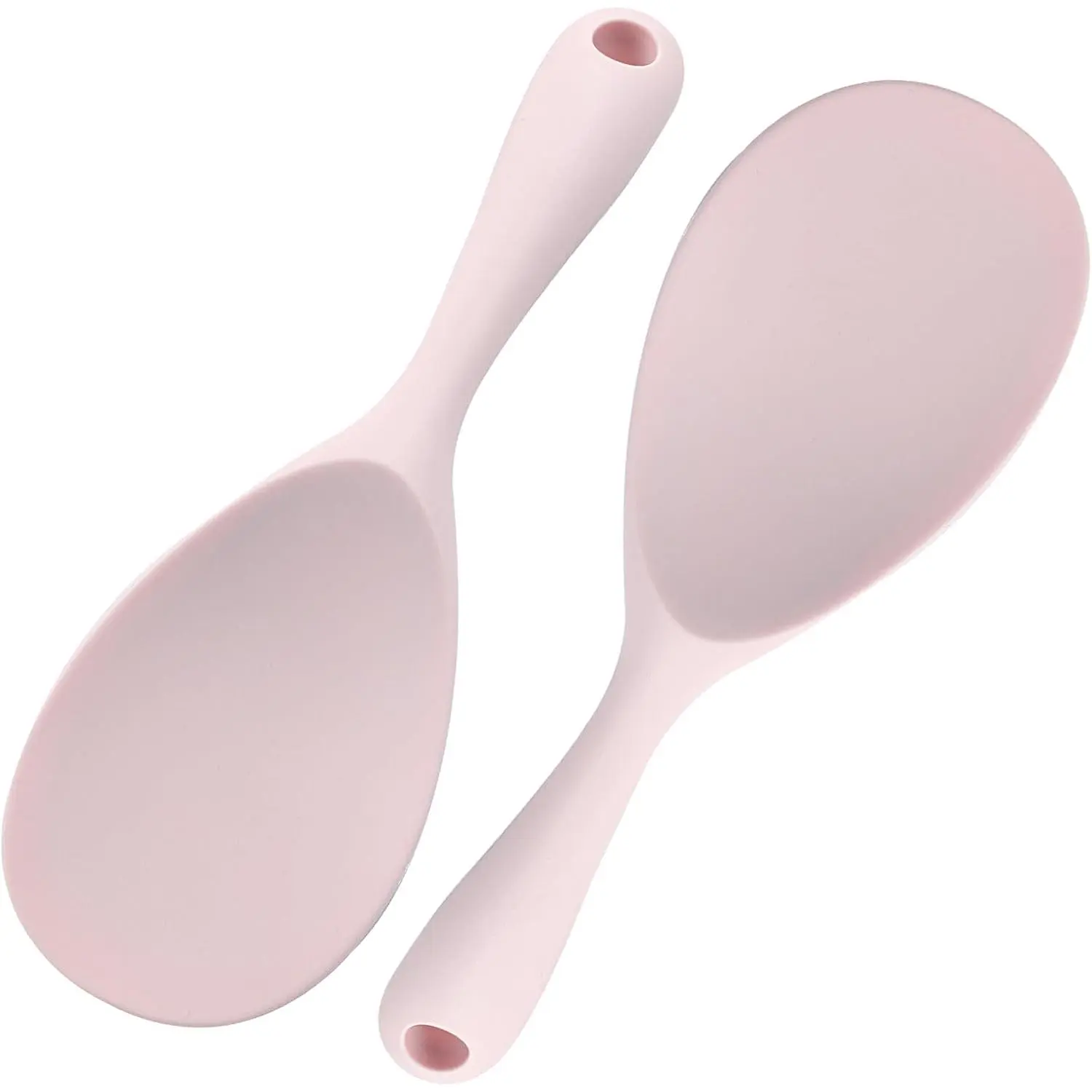 2 count   Rice Paddle Spoon | Non Stick, Heat Resistant, For Rice, Salads, Mashed