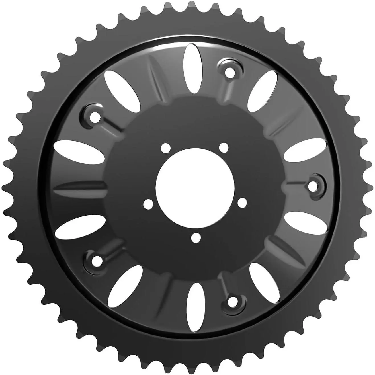 Mid Motor Chainring for BBS01 BBS02 44T 46T 42T 46T Offset Sprocket for Mid Drive Kit, Chain Ring for Electric Bike Conversion Kit Ebike Part for BAFANG 250W 500W 750W 1000W