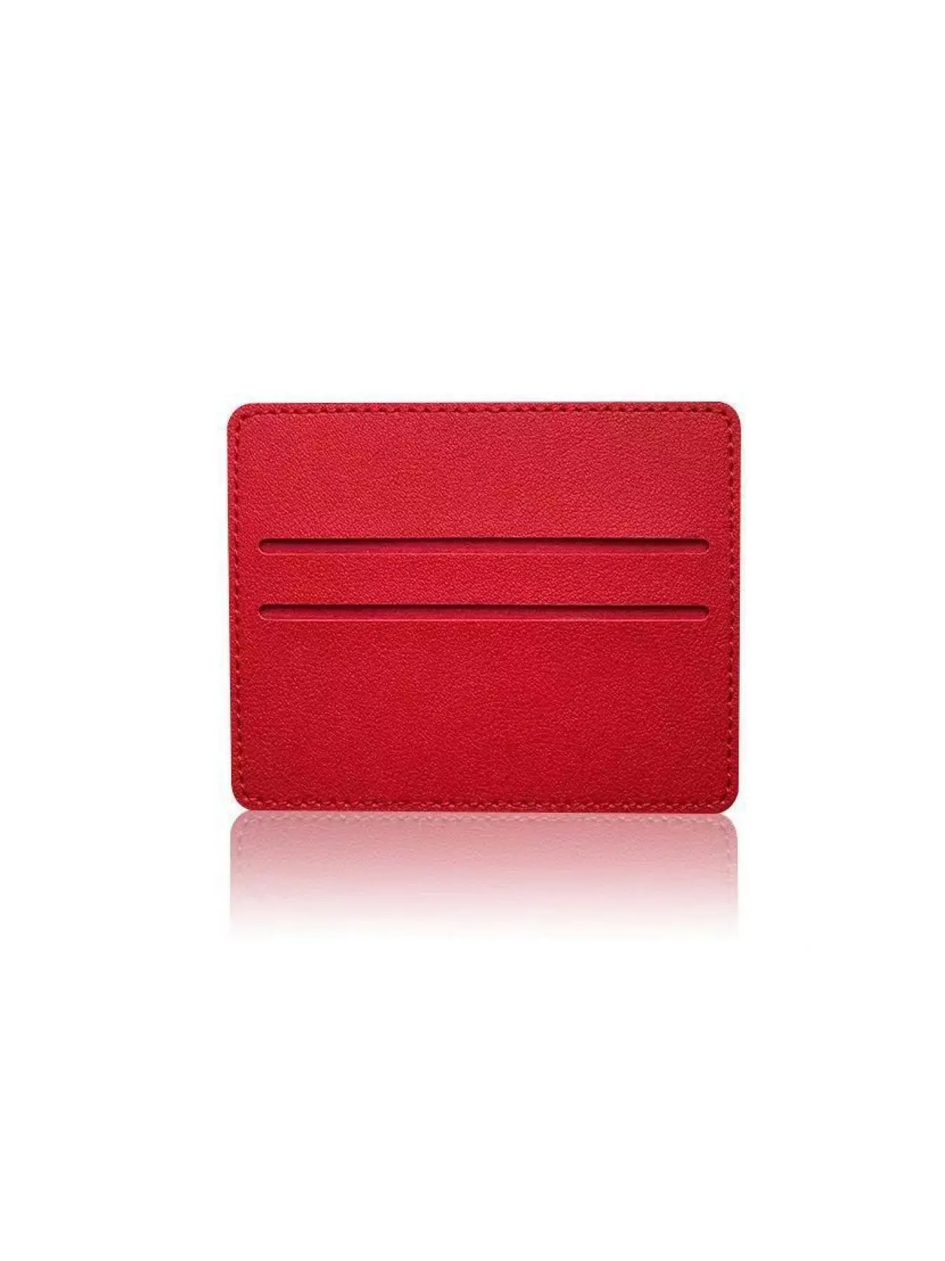 Women's Business Card Holder Ultra Thin Leather Anti-Magnetic Credit Card Wallet ID Case with Card Slots for Coins Slim Card Storage