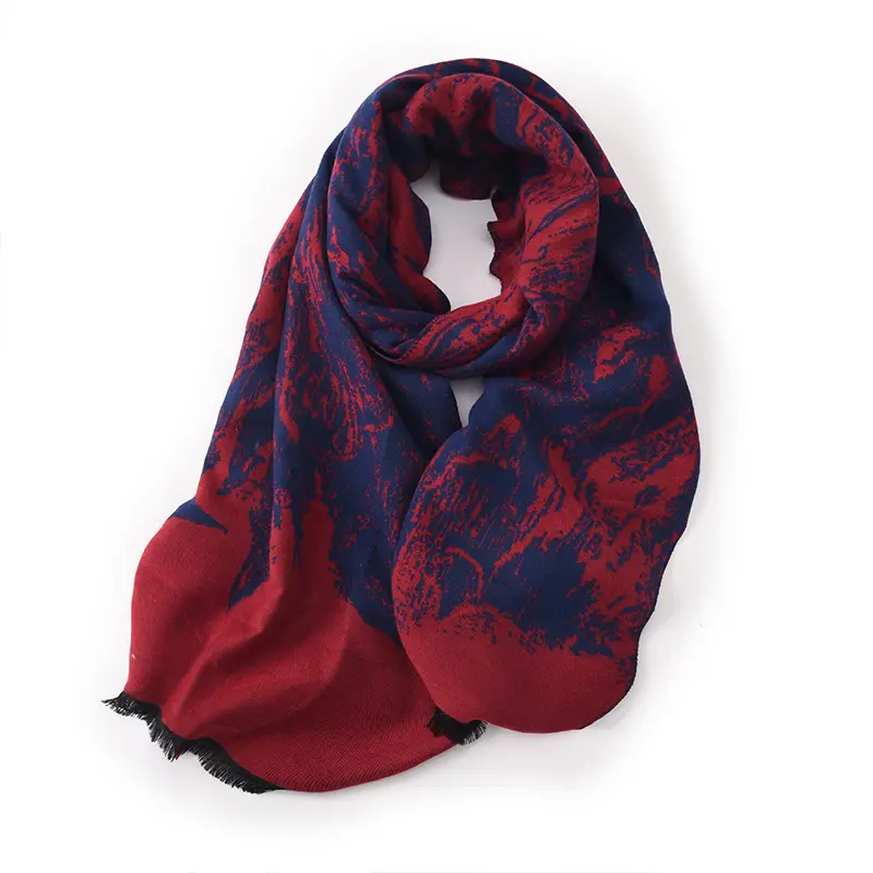 Women's Stylish Versatile Faux Cashmere Warm Scarf Neck Warmer Shawl Functional Outerwear Accessory Gathering Soft Fabric Traps Body Heat To Match Various Clothing And Refine Your Whole Winter Outfit Look