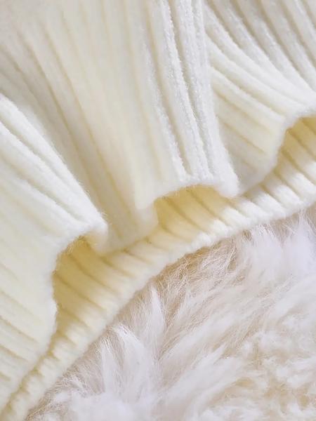 Women's V-Neck Drawstring Hoodie, Loose Fit Soft Knit Pullover, Casual Unique Design Long Sleeve Sweatshirt for Early Autumn