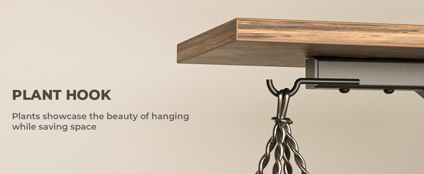 Plant Stand Indoor with 4 Grow Lights - 63" Tall Plant Shelf- 8 Tiered Corner Plant Flower Stands Display Shelves for Home, Patio (Brown)