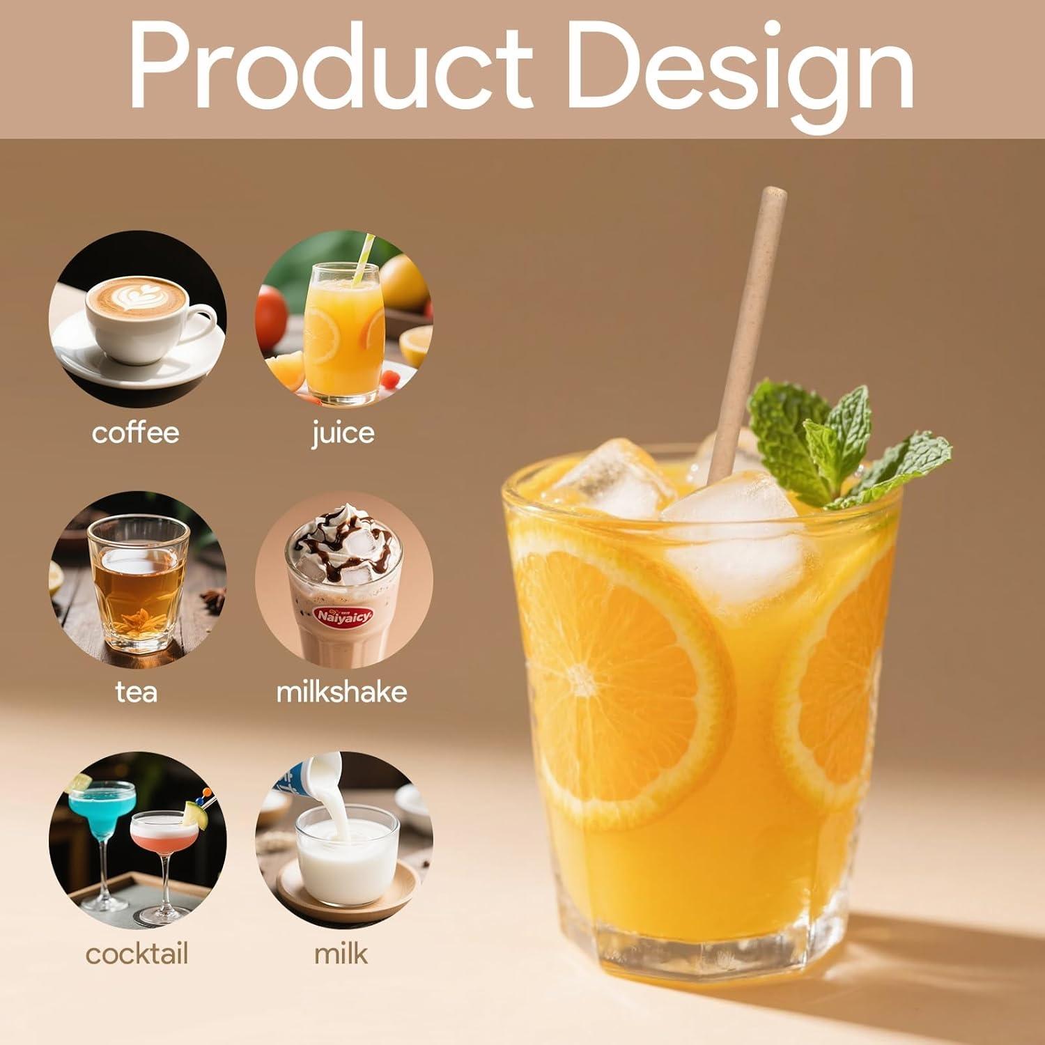 For Home Daily, Restaurant & Party Drinks, Environmental Drinkware Accessory Solution, Biodegradable Sugarcane Straws, Plastic-free Non-softening Heat-resistant, Effortlessly Get Environmental Friendly Drinking, 8 Inch 200 Pack For Home Daily, Restaurant & Party Drinks, Environmental Drinkware Accessory Solution, Biodegradable Sugarcane Straws, Plastic-free Non-softening Heat-resistant, Effortlessly Get Environmental Friendly Drinking, 8 Inch 200 Pack