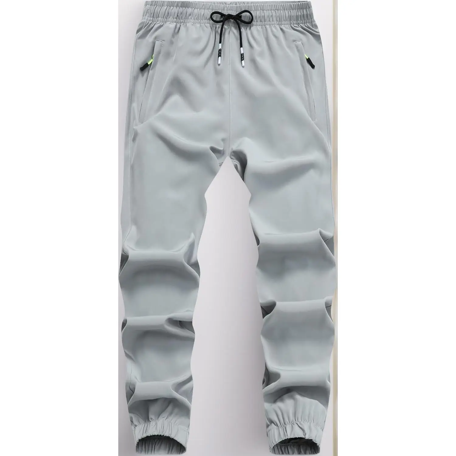 Boys' Full-Length Athletic-Fit Jogger Sweatpants, Lightweight Quick-Dry Pants for Youth Varied Sizes, Ideal for Outdoor Sports Workouts