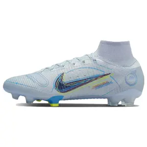 Nike Mercurial Superfly 8 Elite FG Soccer Cleats for Men and Women – Round-Toe, Lace-Up, Rubber Studs, Grip, Durability, Support Verifiable, with credentials and supporting global authentication