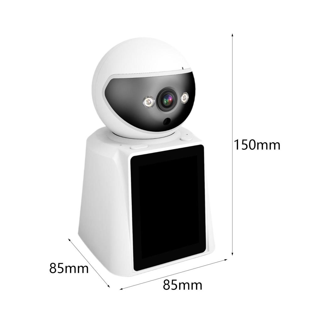 Video Call Security Camera Two Way Video WiFi Camera Security Camera Wireless for  Living Room Office Nursery Indoor