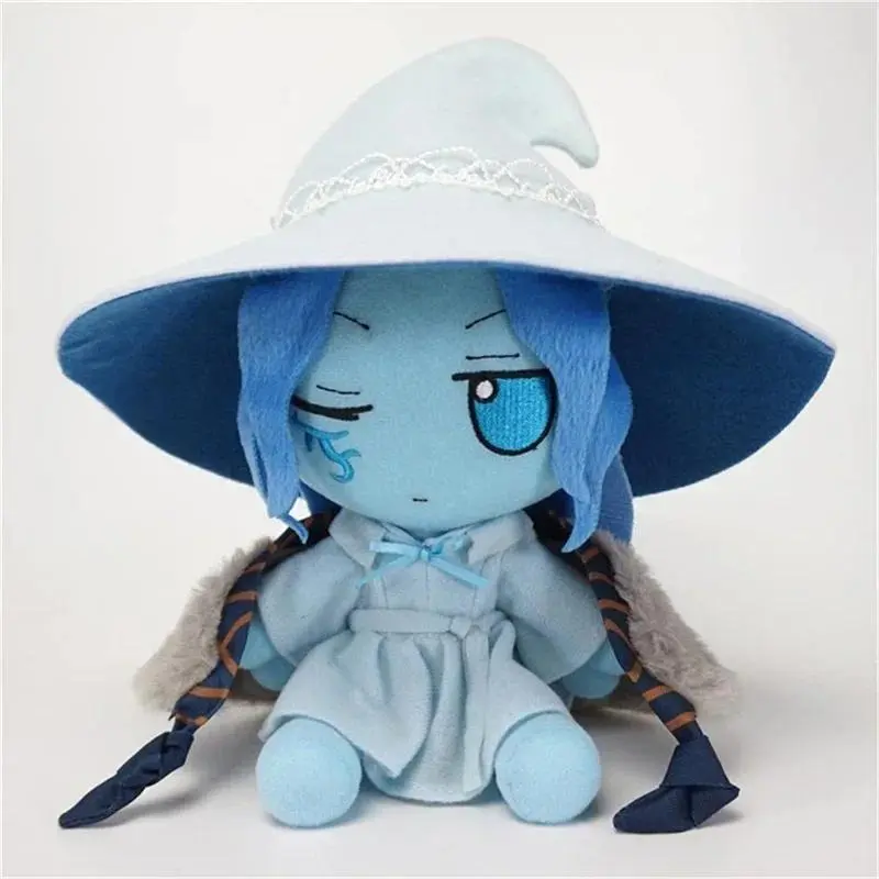 Ranni the Snow Witch Fumo Plush Doll - Soft Furry Collectibles, Soft Huggable Cute Stuffed Animals, Removable Hat & Cloak, Gift for Kids Fans (Birthday, Xmas)