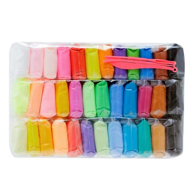 36-color Polymer Clay, 1 Set DIY Making Clay Supplies, DIY Molding Clay, Crafting Kit, Clay Modeling Tool for Teens, Creative Craft Kit