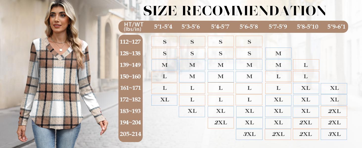 WIHOLL Long Sleeve Shirt for Women Fall Outfits 2025 Dressy Casual Fashion Clothing V Neck Tunic Tops with Button Womenswear Blouse SpringStatements WIHOLL Long Sleeve Shirt for Women Fall Outfits 2025 Dressy Casual Fashion Clothing V Neck Tunic Tops with Button Womenswear Blouse SpringStatements