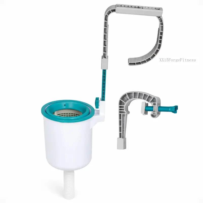 Flowclear Wall-Mounted Automatic Pool Surface Skimmer, WhiteXX15ForgeFitness
