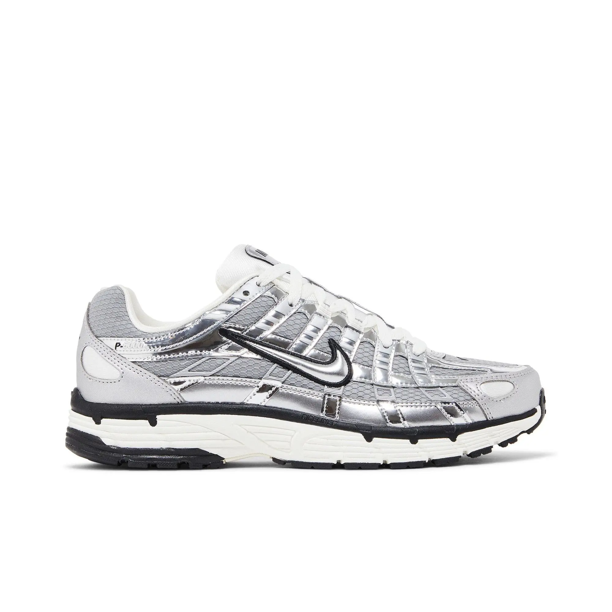 Nike P-6000 'Metallic Silver' (Unisex) Metallic Silver/Sail/Black running shoes CN0149 001