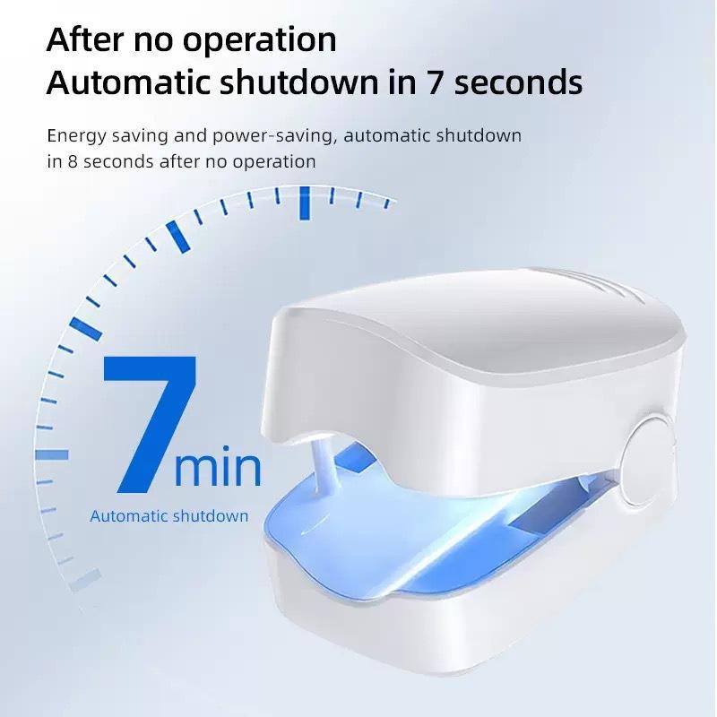 Professional Nail Art UV Light Therapy Device Fungal Cleaner Fast Dryer for Nail Care and Beauty Tools.