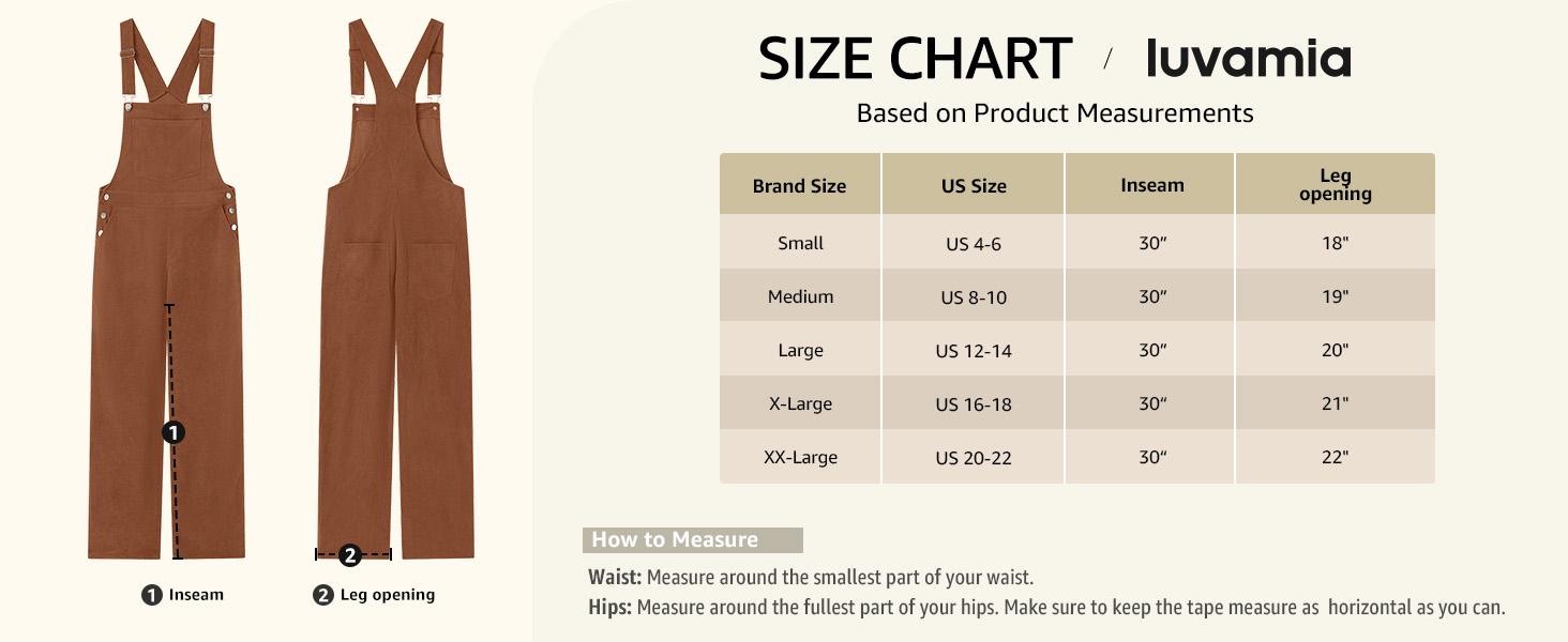 Luvamia Corduroy Overalls for Women Loose Fit Baggy Straight Casual Adjustable Straps Bib Jumpsuit with Pockets Basic Womenswear Soft Stretchy Fabric