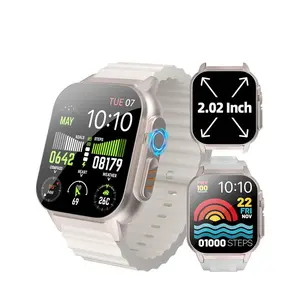 Health-Driven 2.04 AMOLED Fitness Smartwatch w/ Heart Rate & Sleep Tracking, IP68 Waterproof, Multi-Sport Activity Tracker for Daily Fitness