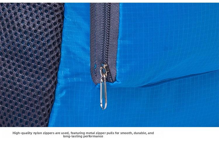 Korean Style Outdoor Multifunctional Travel Casual Foldable Backpack for Training Class Students with Logo Printing Option