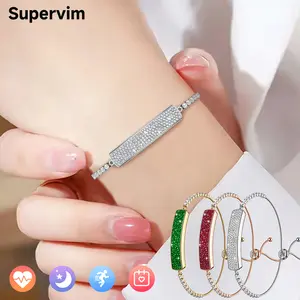 Smart Fashion Band, Wearable Activity and Fitness Tracker, Rest Tracking, Remote Photo, Step Counter, Heart Rate, Blood Oxygen Monitor, Men Women Health Bracelet