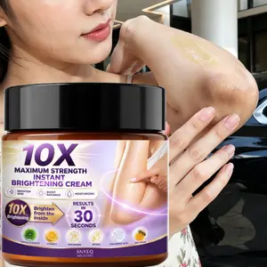Maximum Strength Dark Spot Correcting and Brightening Moisturizing Cream for Inner Thighs, Elbows, Knees, Neck, Butt - Hypoallergenic Vitamin C, Niacinamide And Milk Private Parts Care - 21.2 Oz (60G) for All Light Beige Types, Dark Circle