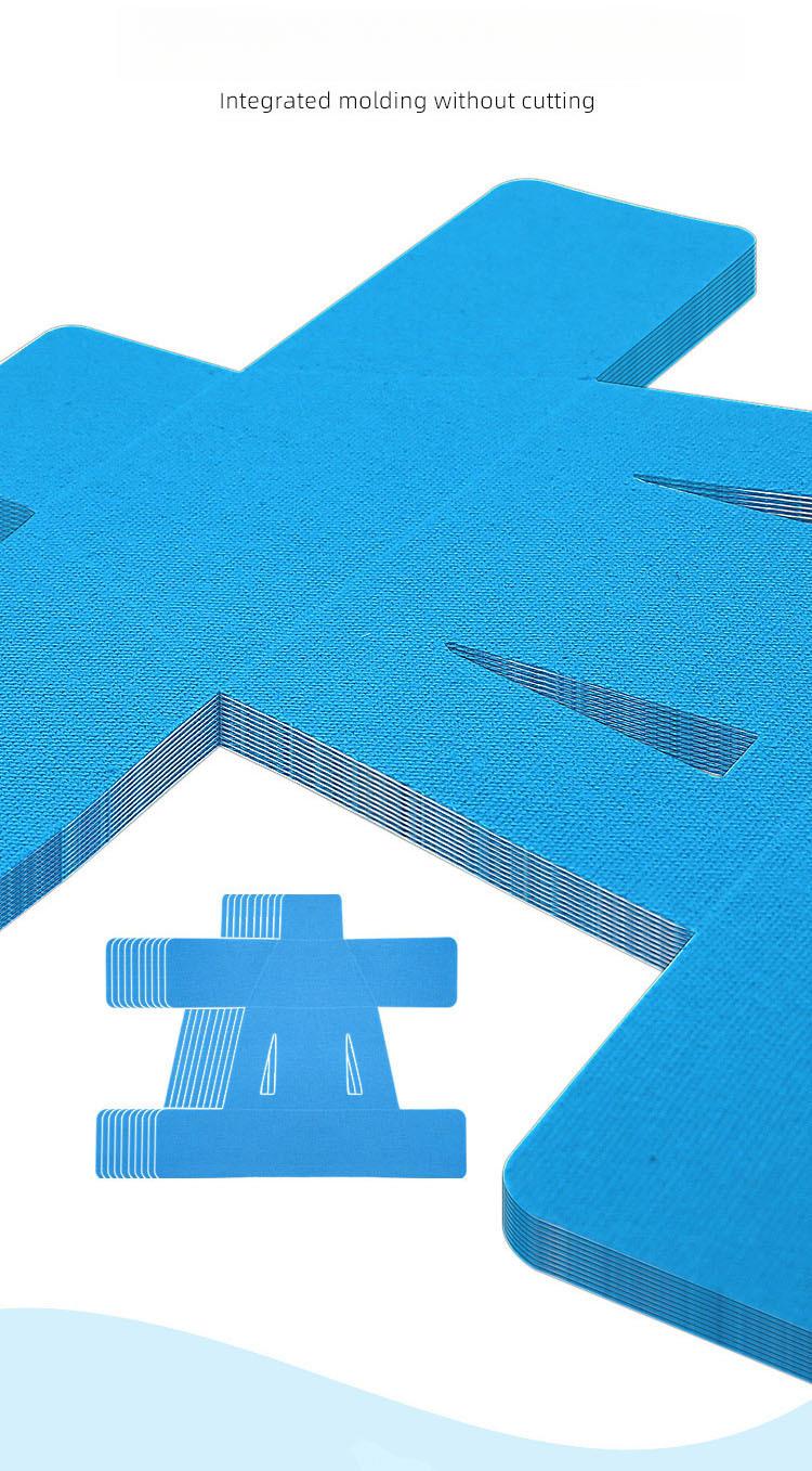 Pre-cut muscle tape for shoulder support, suitable for men and women, sports cut-out tape from manufacturer, stretchable and elastic for injury prevention and fixation