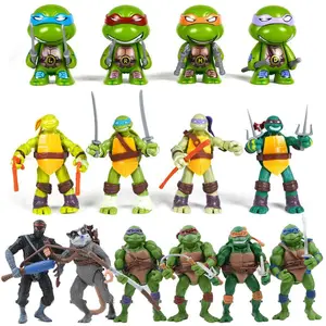 2026 hot item TMNT Action Figure Anime Teenage Mutant Ninja Turtle Figuras Toys NECA PVC Collection Model Gift for Children Decoration