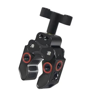 Feichao Anti-Slip Crab Clamp Ball Head, Multifunctional C-Type Clamp & Magic Arm Bracket for Mirrorless, Dslr, Action Cameras