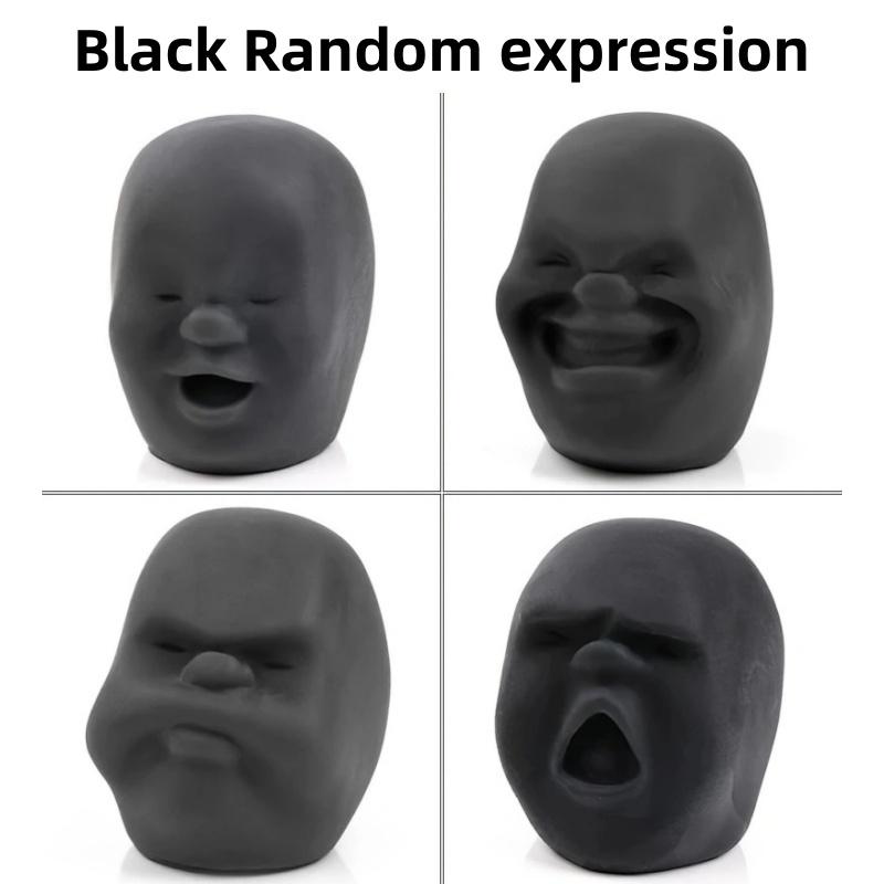 Human Face Expression Ball Squishy Squeeze Toy for Kids Soft Pinch Pop Fidget Toys Children Sensory Entertainment Games Gifts