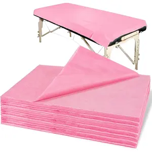Disposable Waterproof Non-woven Massage Table Sheets 31" x 70" for Travel Massage Spa Tattoo Beauty Multiple Colors & Quantities Available