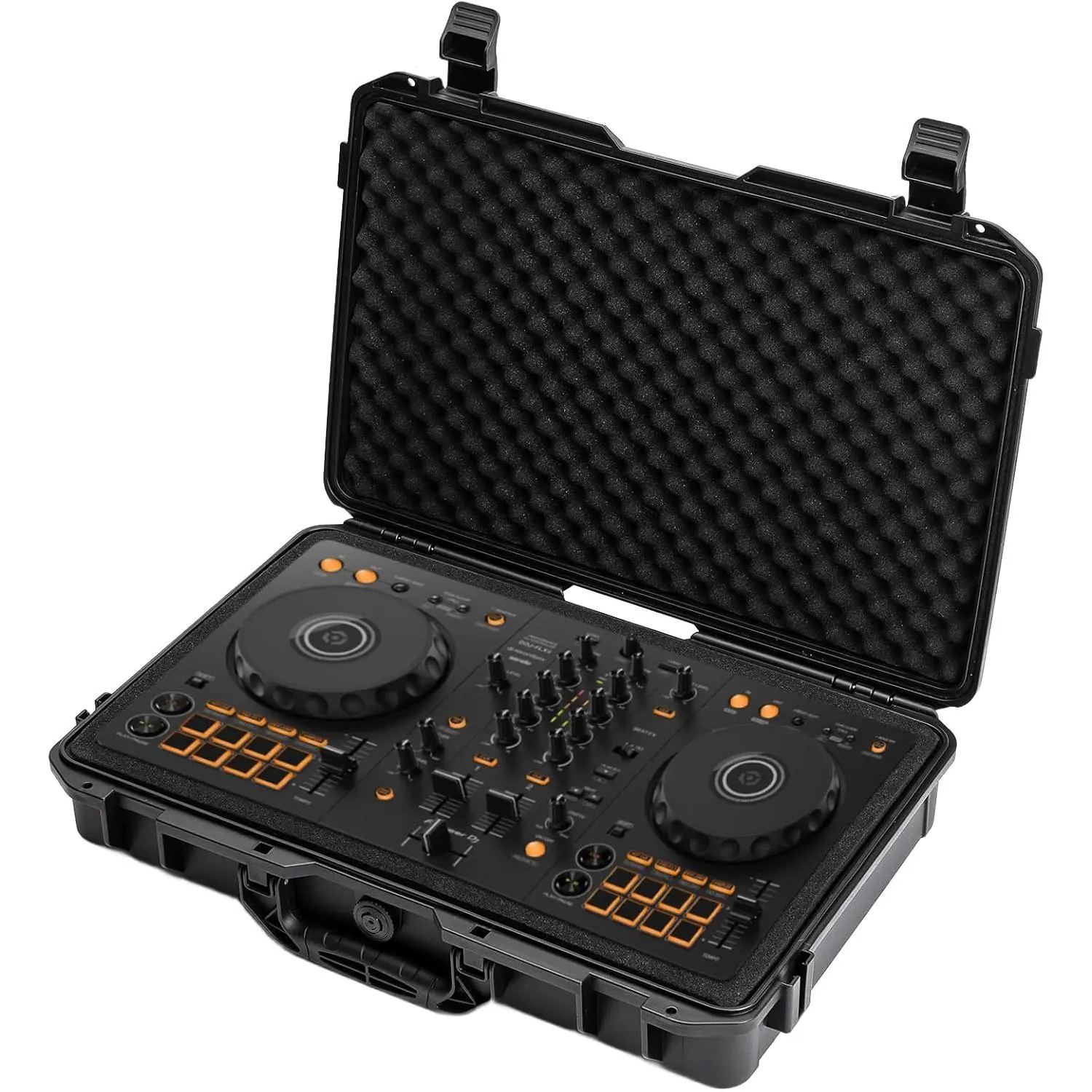 DJ Controller Travel Case, Audio Equipment Protection Accessory with Hard Shell for DDJ-FLX4, DDJ-200, DDJ-400, DDJ-SB3 Mixer