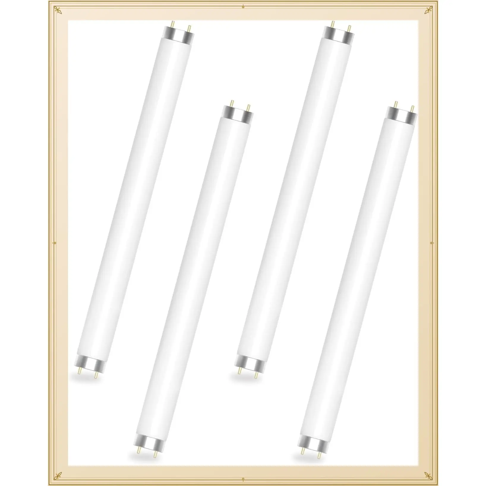 10W Replacement Bulb for 20W Indoor Bug Zapper, T8 F10W BL Light Tube Compatible with 20W Mosquito Zapper Lamp, 4 PackGift