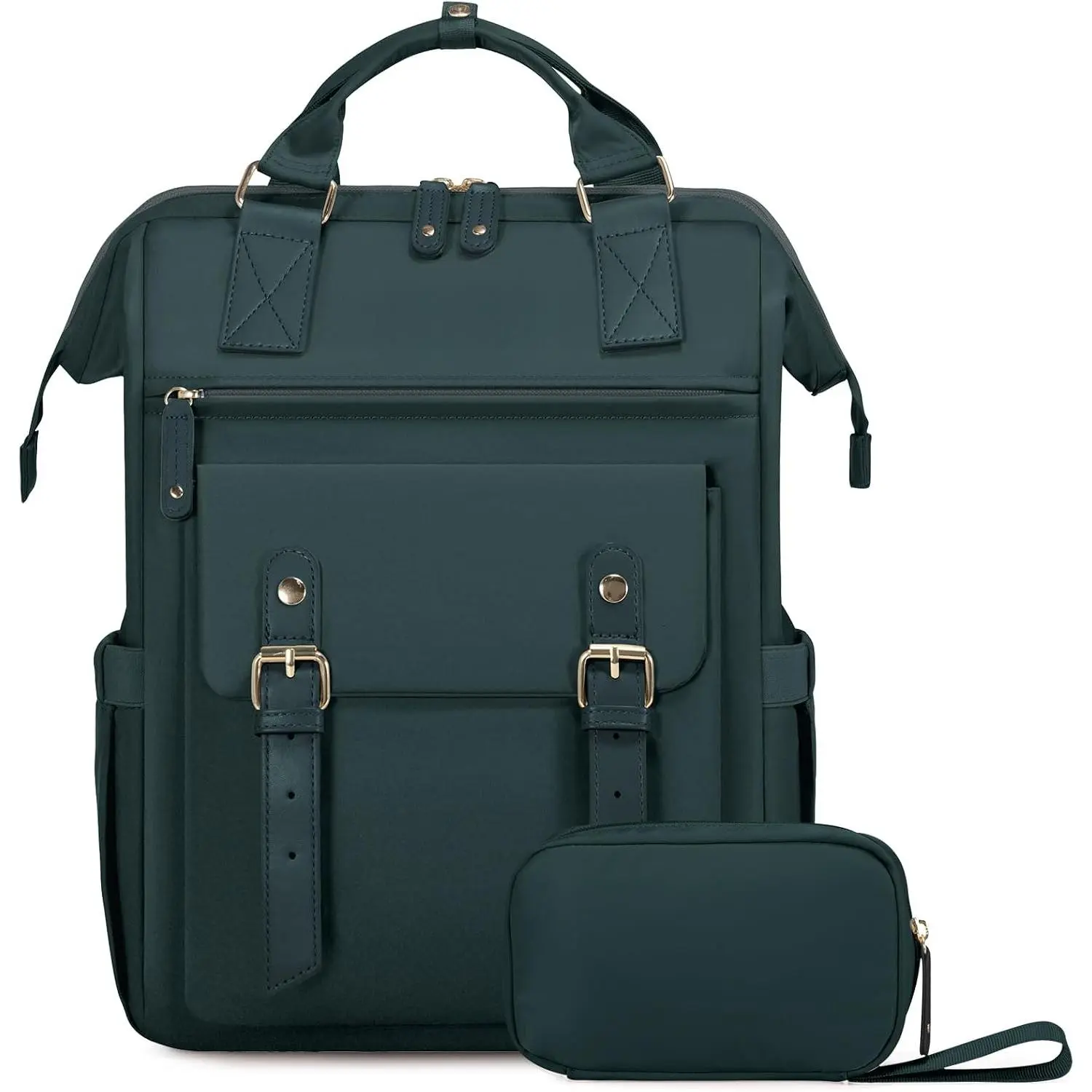 Women's Laptop Backpack, Suitable for Work and Travel, Nurse Bag, Teacher and Doctor Commuting Business Computer Bag, College Style Fashion Daily Backpack, 15.6inch