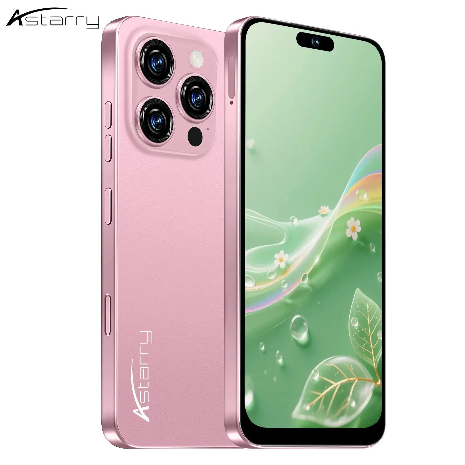 Astarry-16 Pro Max Smartphone, Pro Mobile Smartphone, 6.93-Inch HD Display, 4GB+64GB RAM, 4100mah Battery, Dual Sim, 4g Network, Face Recognition, GPS