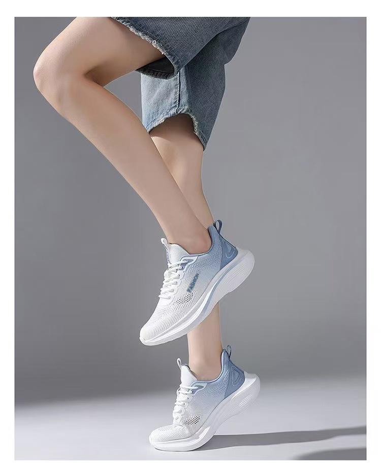 2026 Autumn New Korean Style Breathable Flyknit Women's Shoes, Trendy Student Running Sneakers, Casual Shoes, Women's Footwear