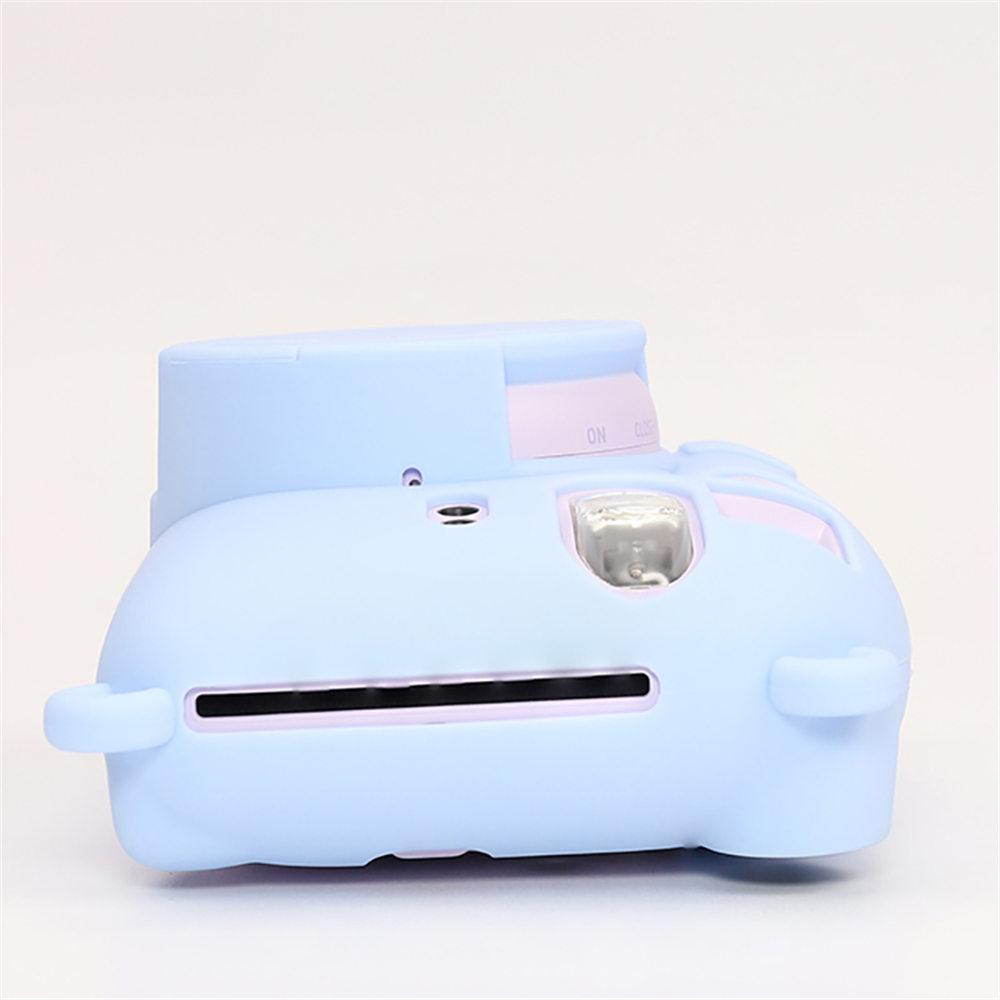 Soft Silicone Camera Bag Case For Fujifilm Film Instax Mini 12 mini 12 Body Cover Skin With Lens Cap
