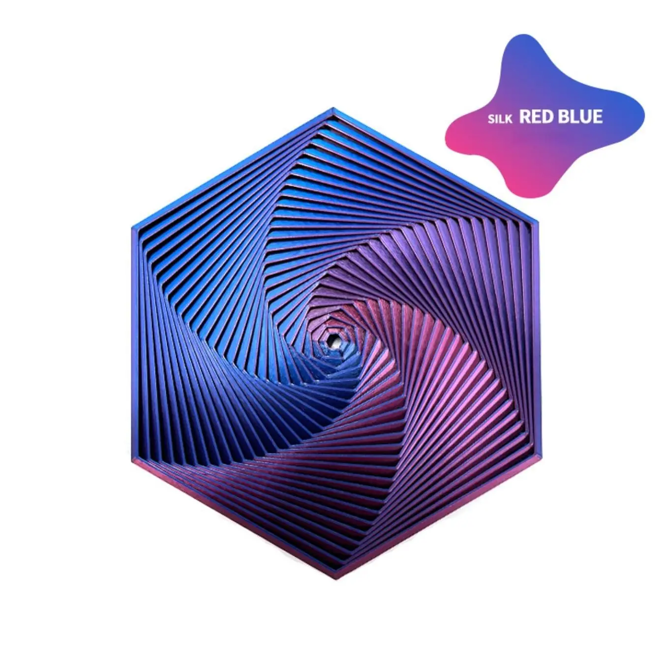 3D Printed Hexagonal Stress Relief Toy, Durable Plastic Novelty Toy, Multiple Colors Available, Anxiety Relief, Focus Enhancer, Kids & Adults
