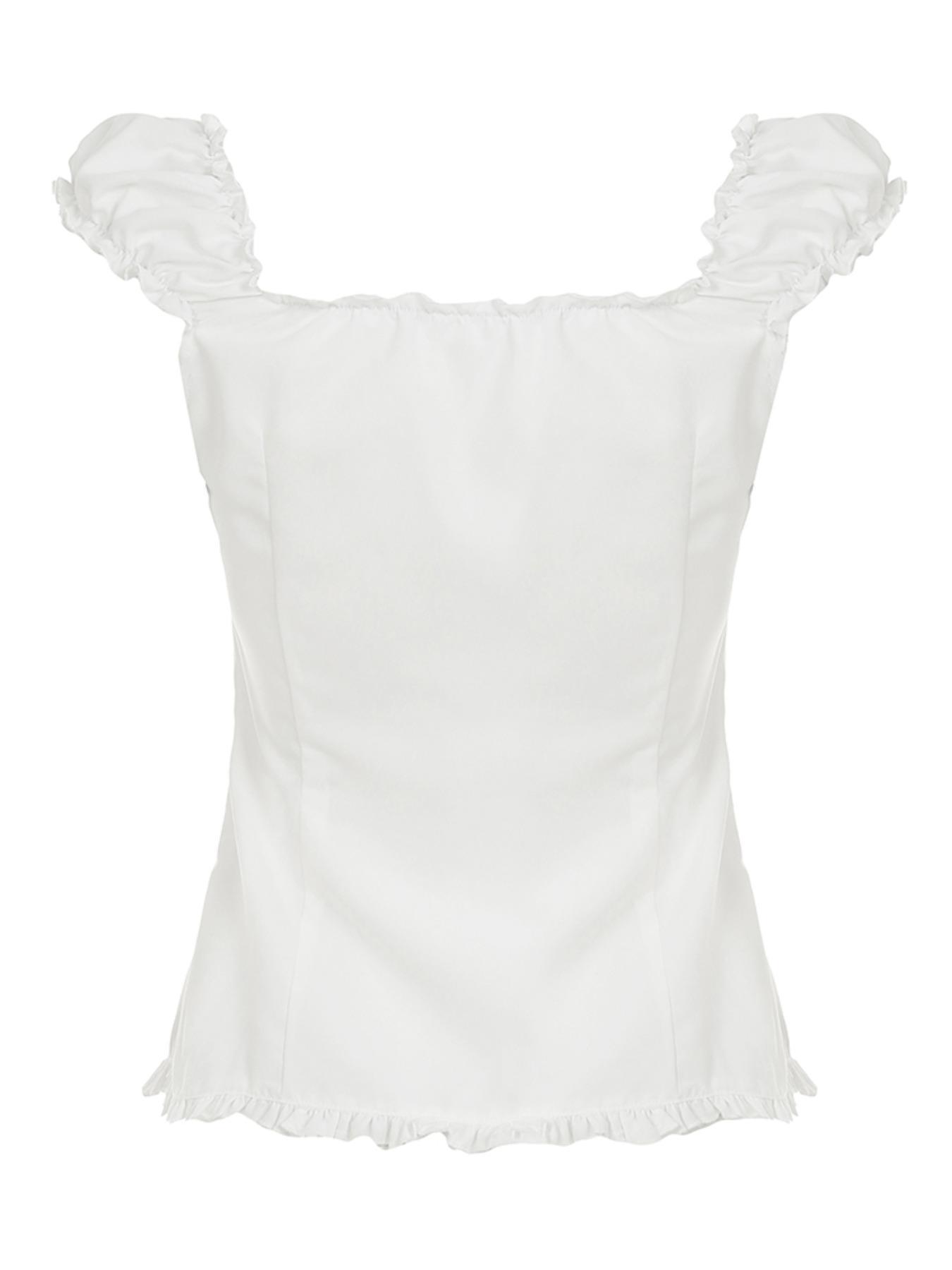 Women's Shirt, Blouse, Casual Short Sleeve Top for Summer, Women's Clothing for Daily Wear